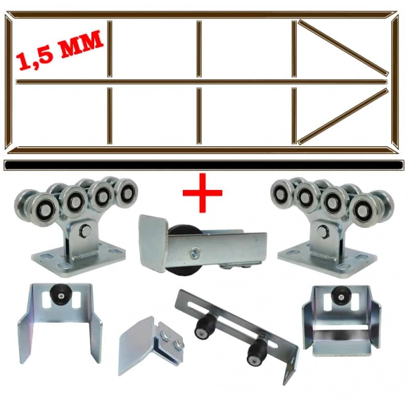 Комплект для самостоятельной сварки «Собери Сам» 1,5 мм - купить в интернет магазине vorotnet.ru в Белгороде